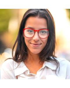 Lentes de Lectura, Color Rojo, +3.50